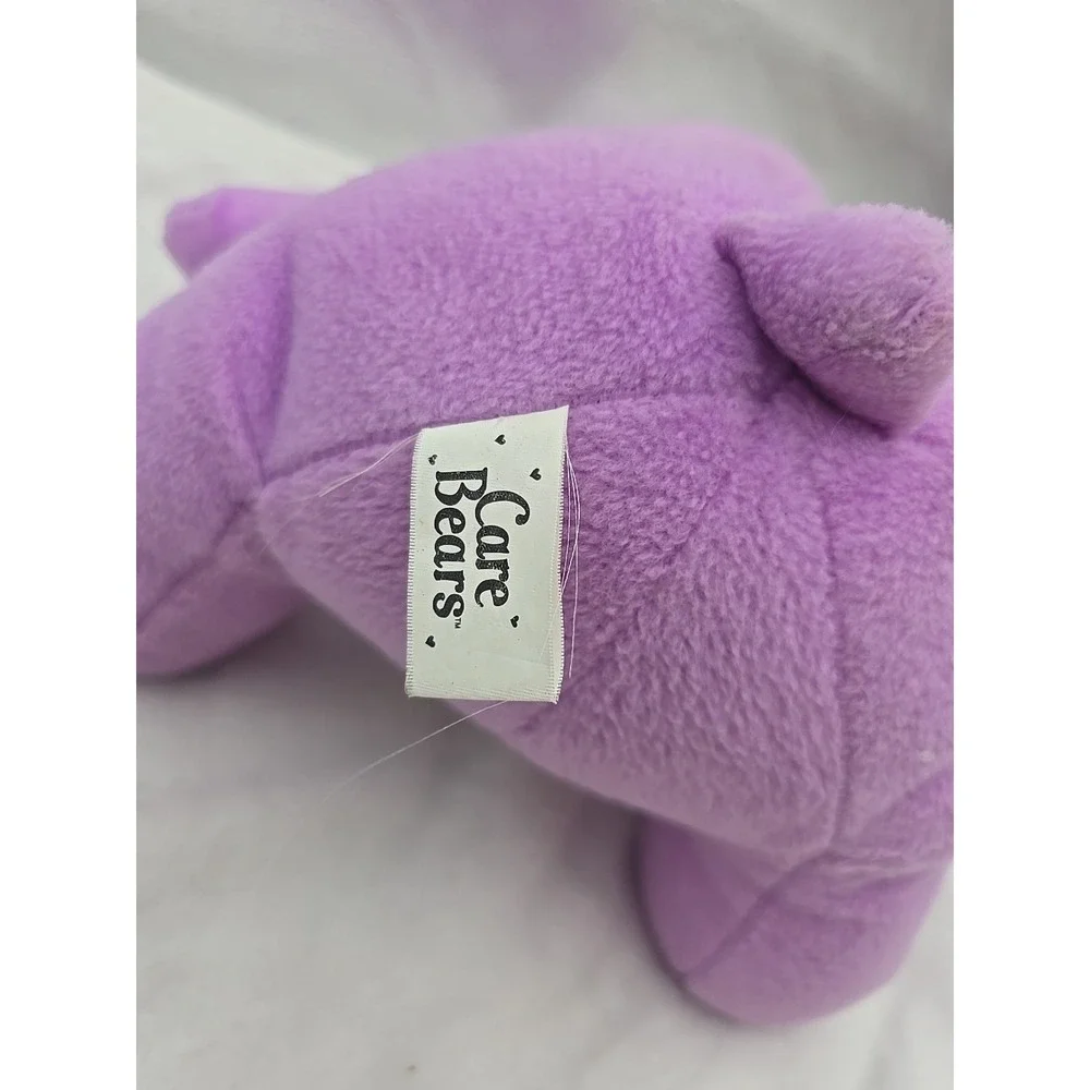 Care Bears Lollipops & Hearts 2003 NANCO Purple Share Bear Plush 14